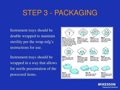 sterilization packing instructions